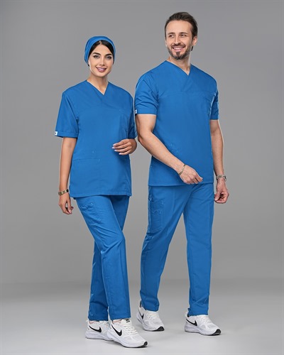 اسکراب شلوار مدل آدرین رنگ نیلی