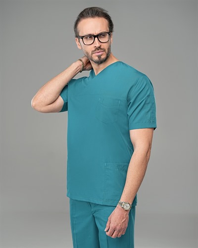 اسکراب شلوار مدل آدرین رنگ کله غازی