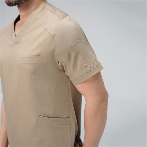 اسکراب شلوار مدل آرمان رنگ نسکافه‌ای