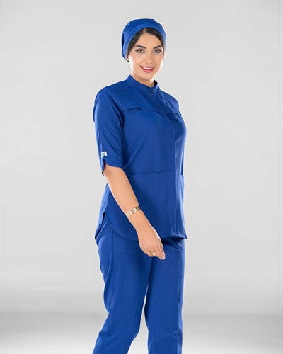 مدل آنا رنگ آبی کاربنی