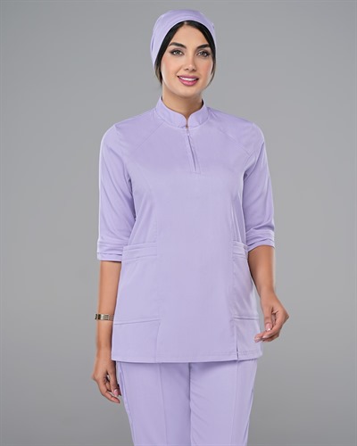 مدل آذین رنگ یاسی
