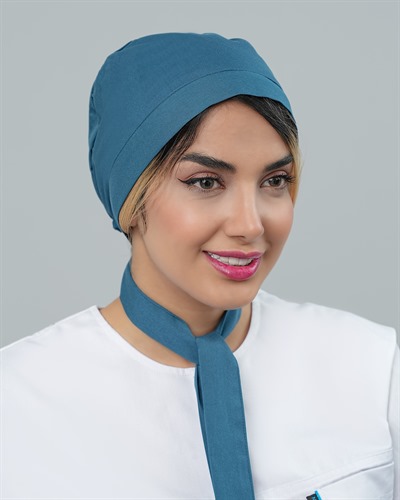 کلاه حجاب جنس ترگال رنگ کله غازی