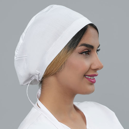 کلاه جراحی سفید
